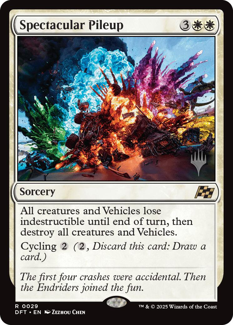 Spectacular Pileup (Promo Pack) [Aetherdrift Promos] | Lots Moore NSW