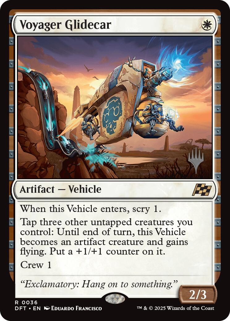 Voyager Glidecar (Promo Pack) [Aetherdrift Promos] | Lots Moore NSW