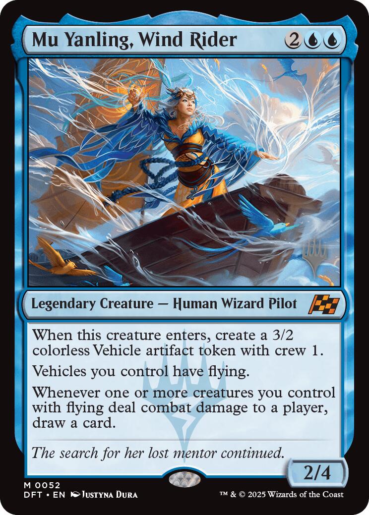 Mu Yanling, Wind Rider (Promo Pack) [Aetherdrift Promos] | Lots Moore NSW