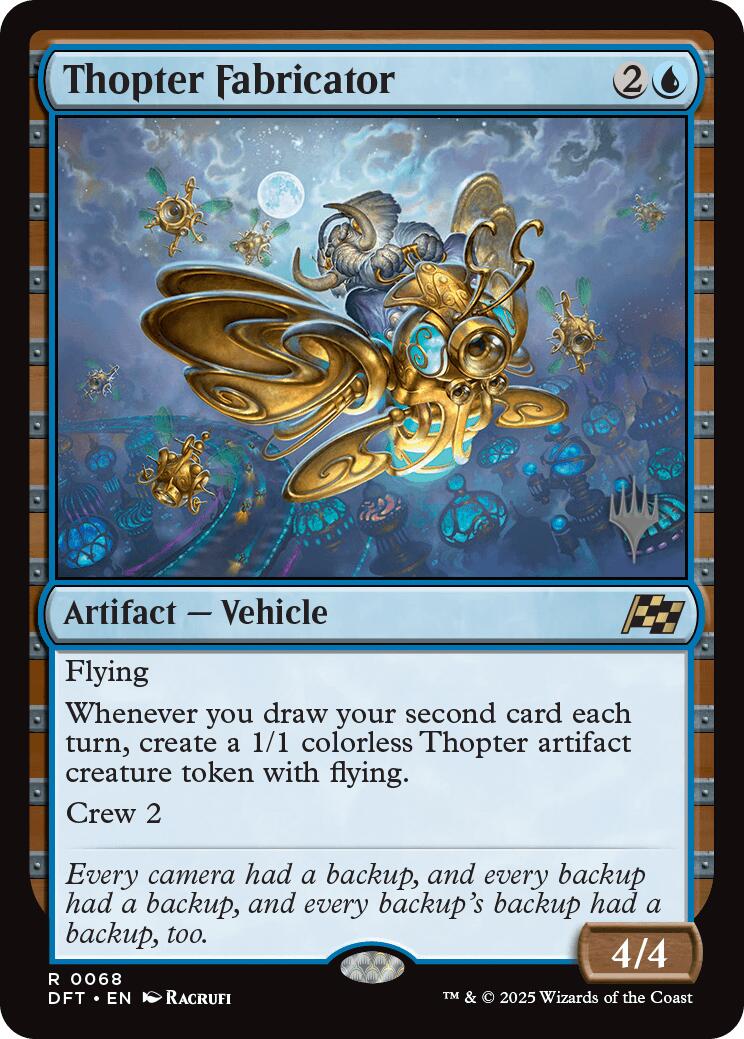 Thopter Fabricator (Promo Pack) [Aetherdrift Promos] | Lots Moore NSW