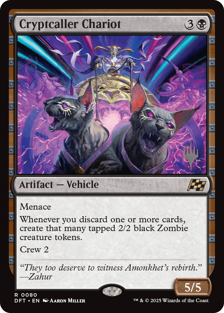 Cryptcaller Chariot (Promo Pack) [Aetherdrift Promos] | Lots Moore NSW