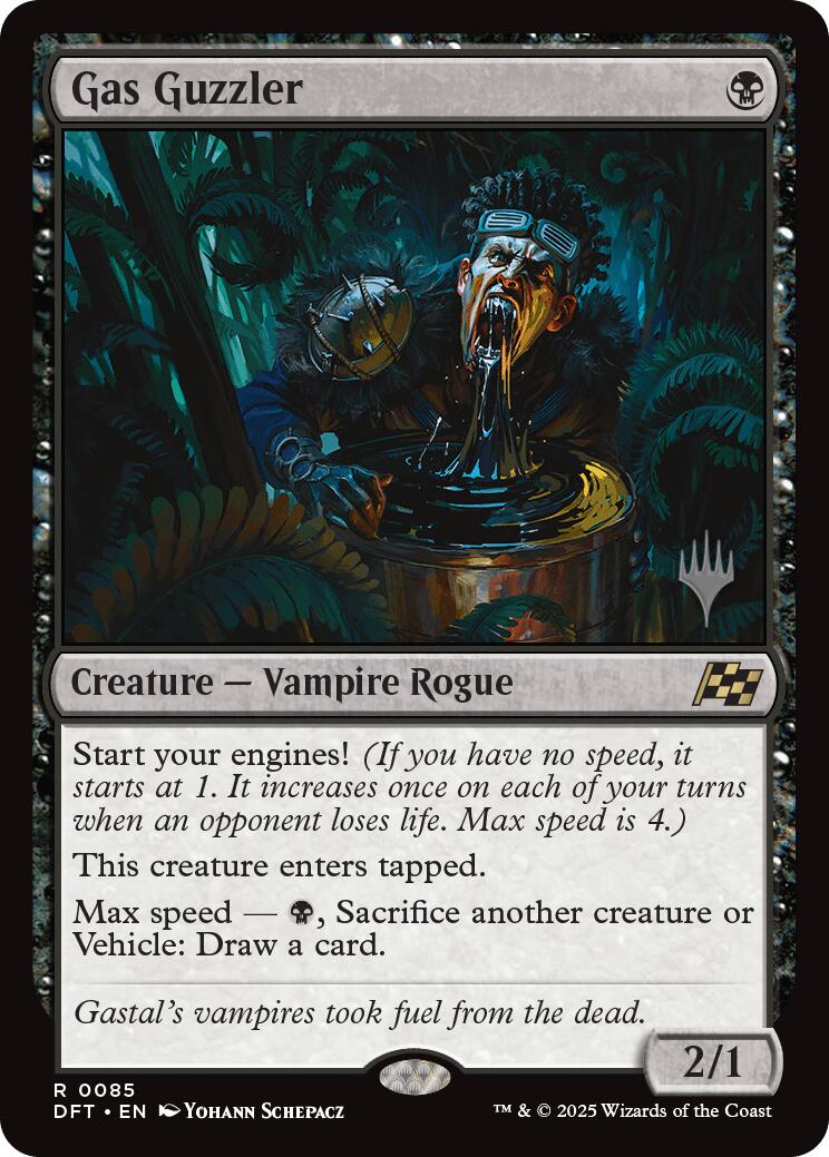 Gas Guzzler (Promo Pack) [Aetherdrift Promos] | Lots Moore NSW