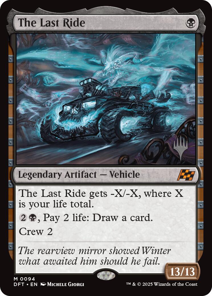 The Last Ride (Promo Pack) [Aetherdrift Promos] | Lots Moore NSW