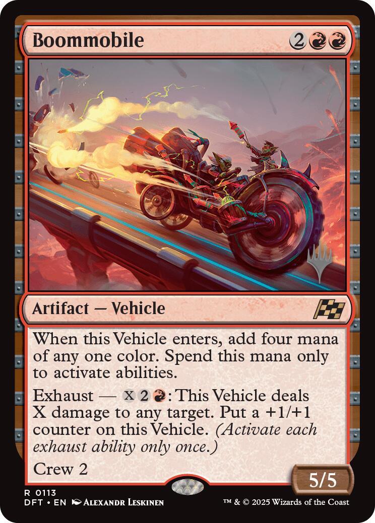 Boommobile (Promo Pack) [Aetherdrift Promos] | Lots Moore NSW