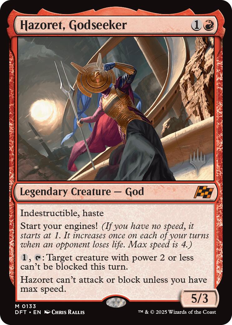 Hazoret, Godseeker (Promo Pack) [Aetherdrift Promos] | Lots Moore NSW