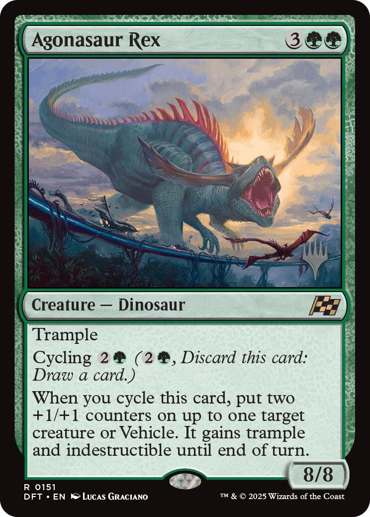 Agonasaur Rex (Promo Pack) [Aetherdrift Promos] | Lots Moore NSW