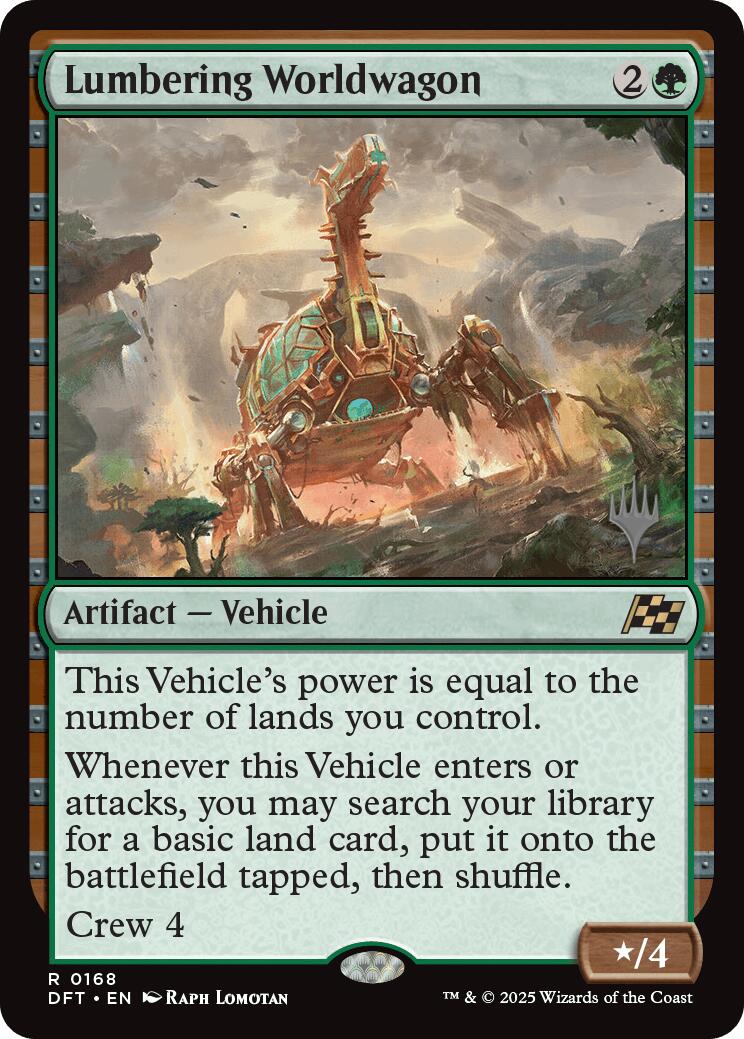 Lumbering Worldwagon (Promo Pack) [Aetherdrift Promos] | Lots Moore NSW