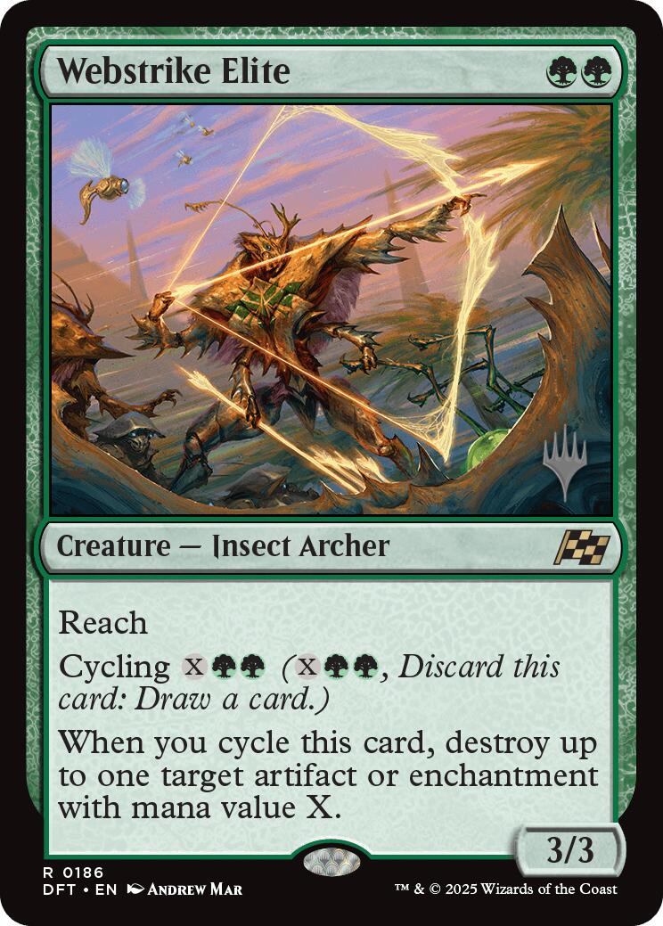 Webstrike Elite (Promo Pack) [Aetherdrift Promos] | Lots Moore NSW