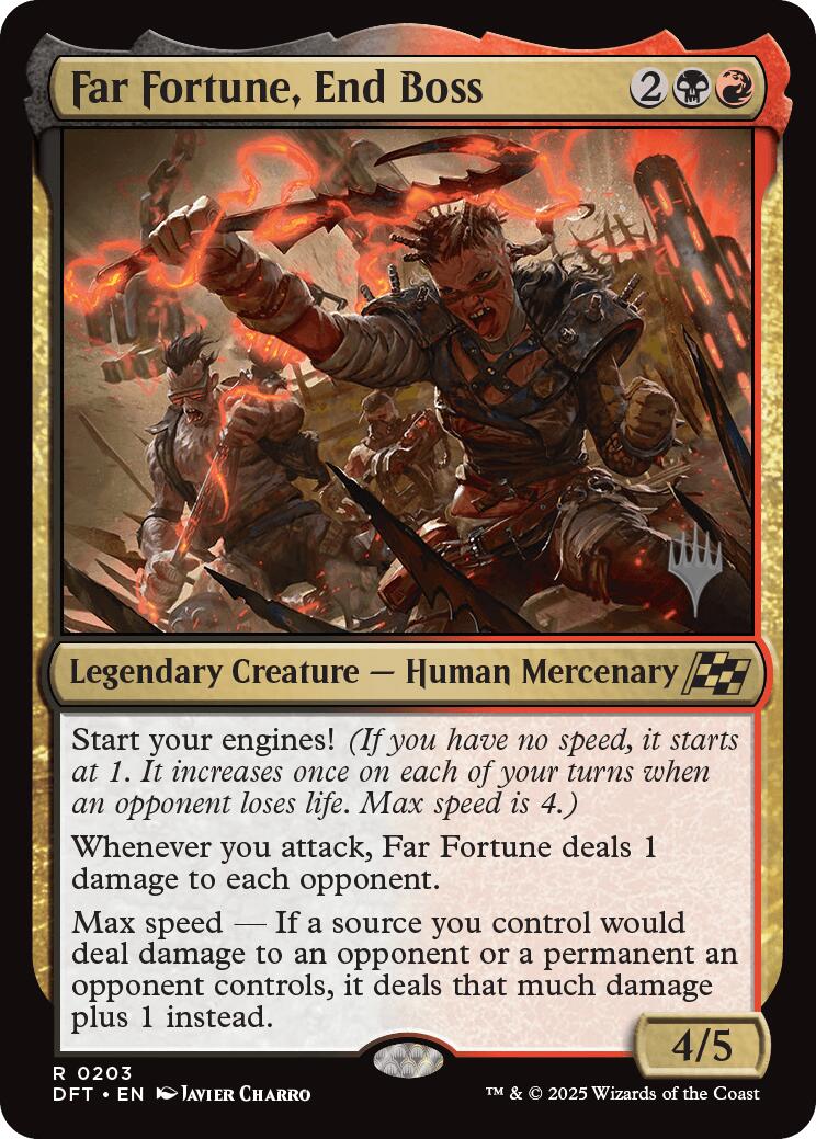 Far fortune, End Boss (Promo Pack) [Aetherdrift Promos] | Lots Moore NSW