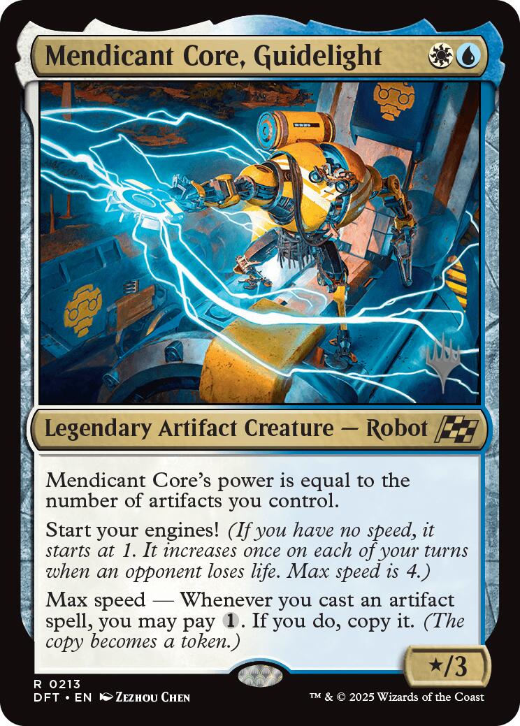 Mendicant Core, Guidelight (Promo Pack) [Aetherdrift Promos] | Lots Moore NSW