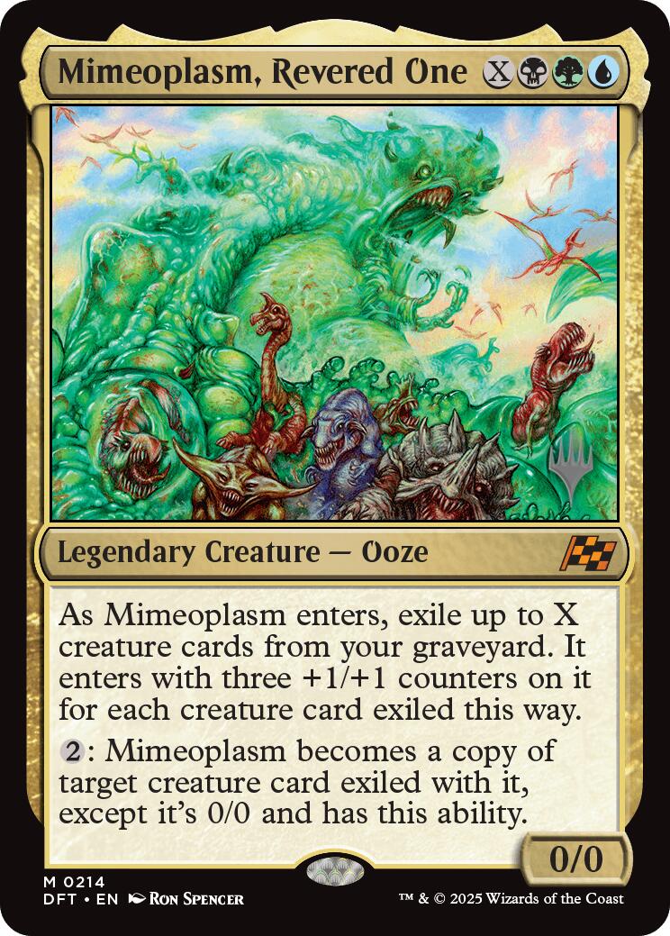 Mimeoplasm, Revered One (Promo Pack) [Aetherdrift Promos] | Lots Moore NSW