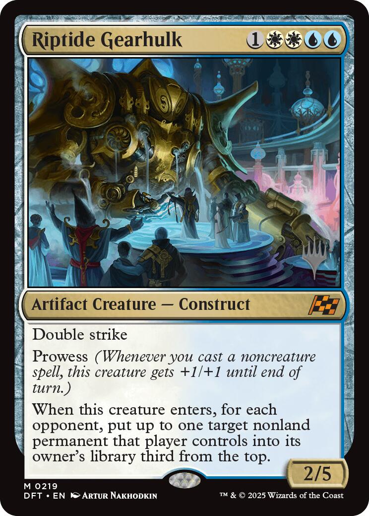 Riptide Gearhulk (Promo Pack) [Aetherdrift Promos] | Lots Moore NSW