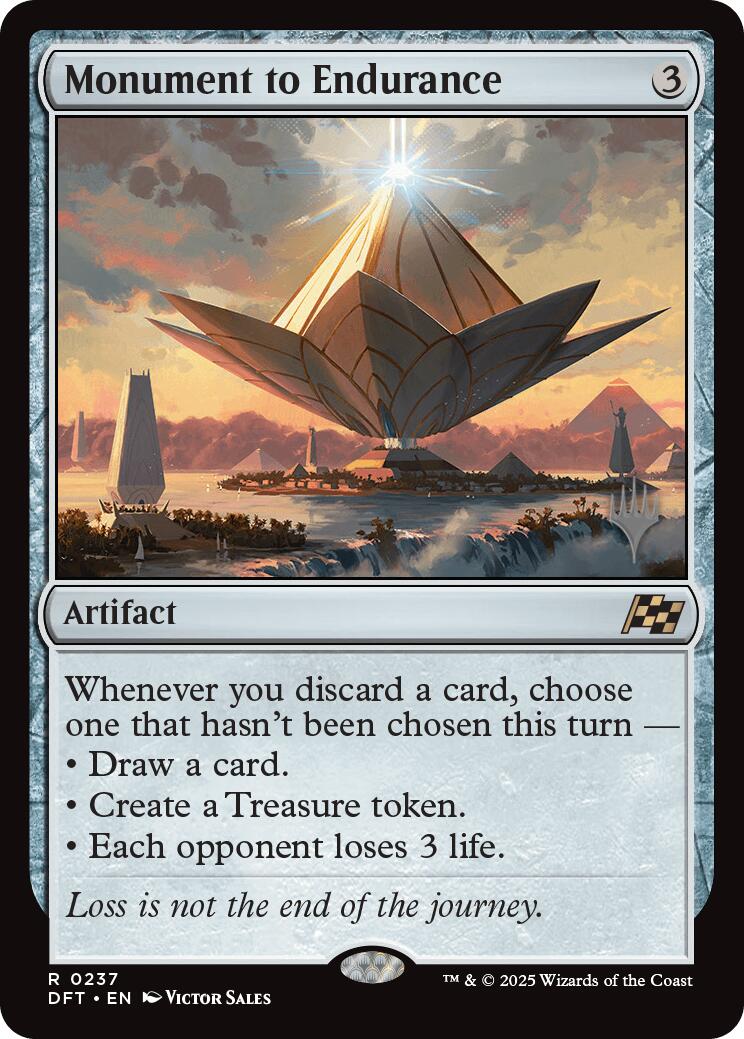 Monument to Endurance (Promo Pack) [Aetherdrift Promos] | Lots Moore NSW