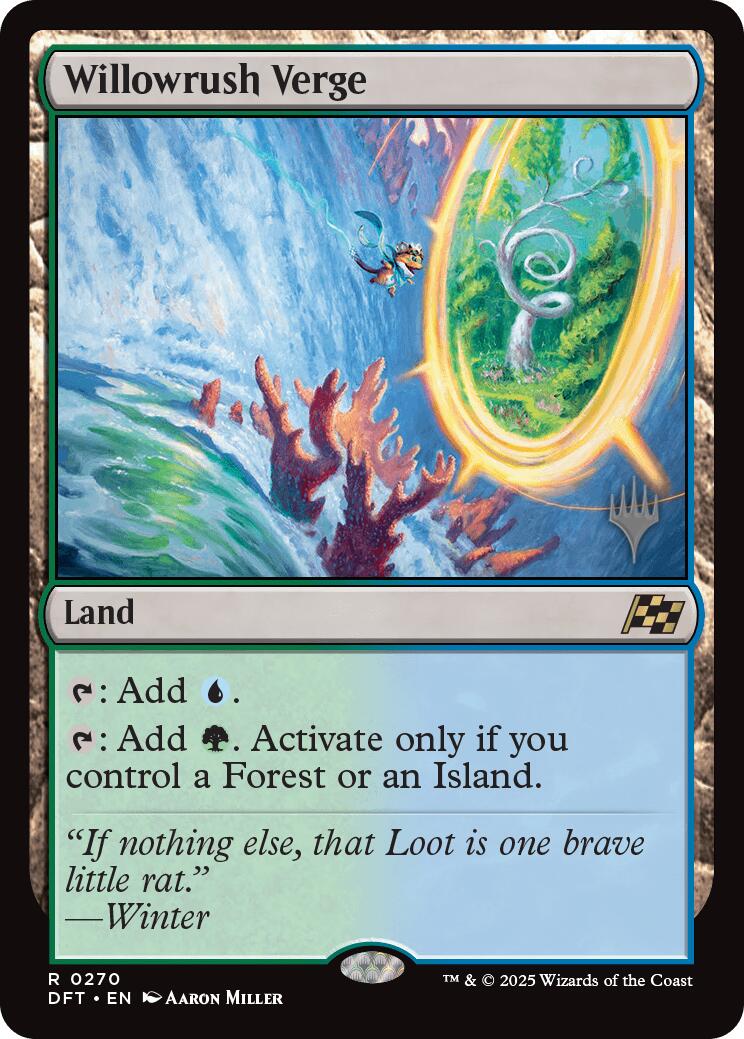 Willowrush Verge (Promo Pack) [Aetherdrift Promos] | Lots Moore NSW