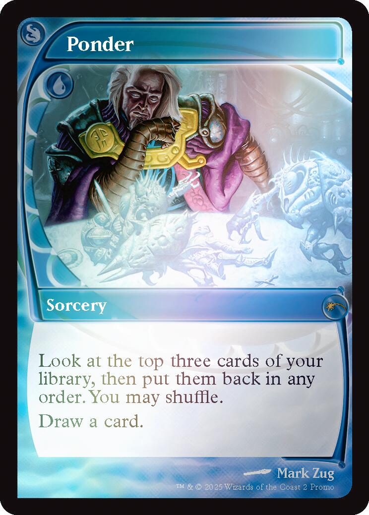 Ponder (Future Sight) [Secret Lair Drop Series] | Lots Moore NSW