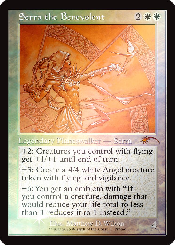 Serra the Benevolent (Retro Frame) [Secret Lair Drop Series] | Lots Moore NSW