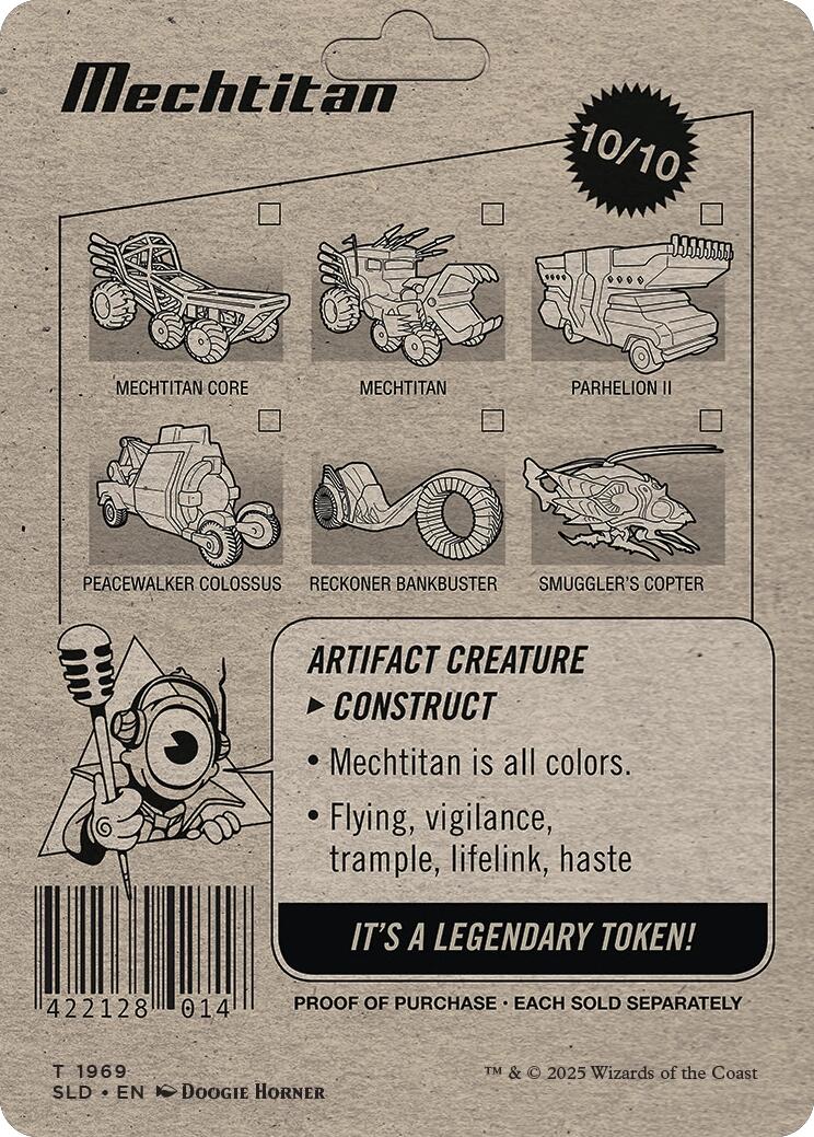 Mechtitan Token [Secret Lair Drop Series] | Lots Moore NSW