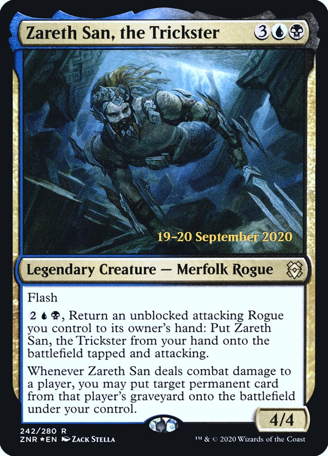 Zareth San, the Trickster [Zendikar Rising Prerelease Promos] | Lots Moore NSW