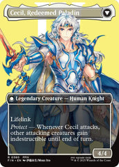 Cecil, Dark Knight // Cecil, Redeemed Paladin (Borderless) [FINAL FANTASY] | Lots Moore NSW