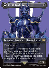 Cecil, Dark Knight // Cecil, Redeemed Paladin (Borderless) [FINAL FANTASY] | Lots Moore NSW