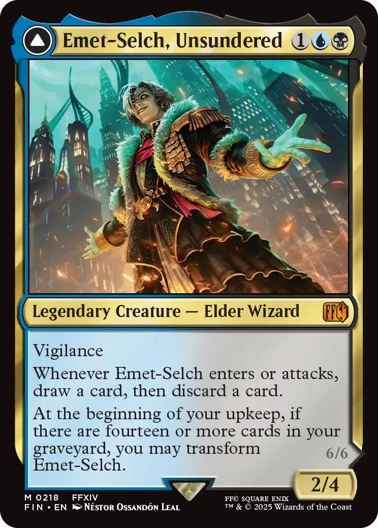 Emet-Selch, Unsundered // Hades, Sorcerer of Eld [FINAL FANTASY] | Lots Moore NSW