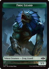 Frog Lizard // Dragon (0014) Double-Sided Token [Tarkir: Dragonstorm Commander Tokens] | Lots Moore NSW