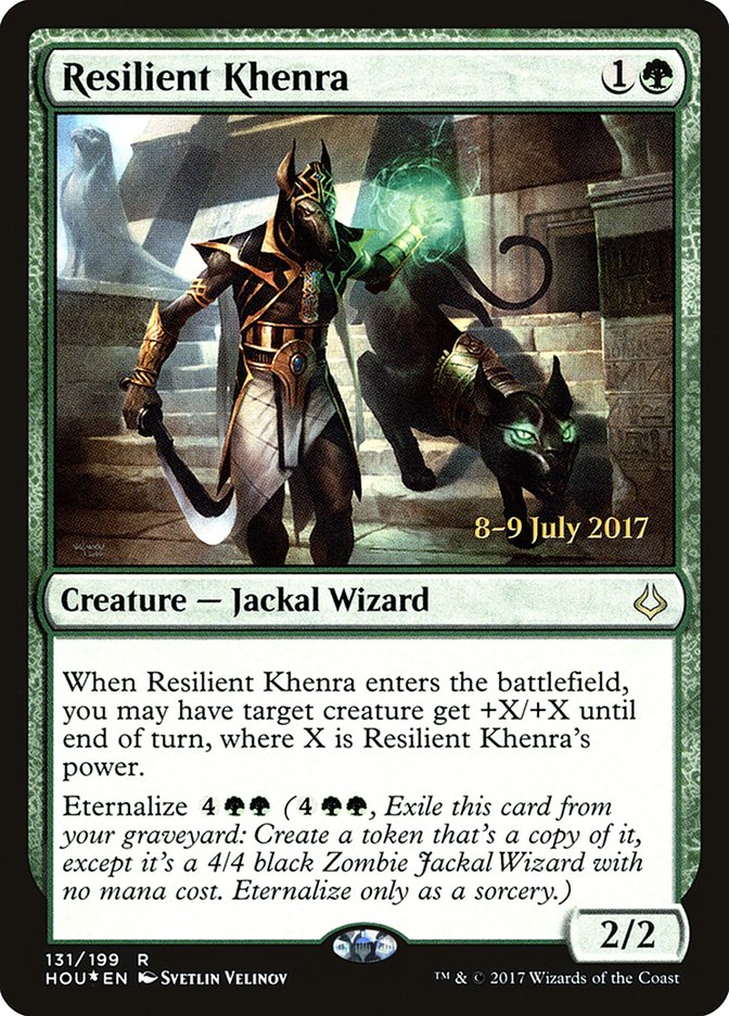 Resilient Khenra [Hour of Devastation Prerelease Promos] | Lots Moore NSW