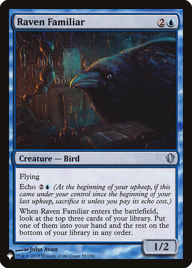 Raven Familiar [The List] | Lots Moore NSW