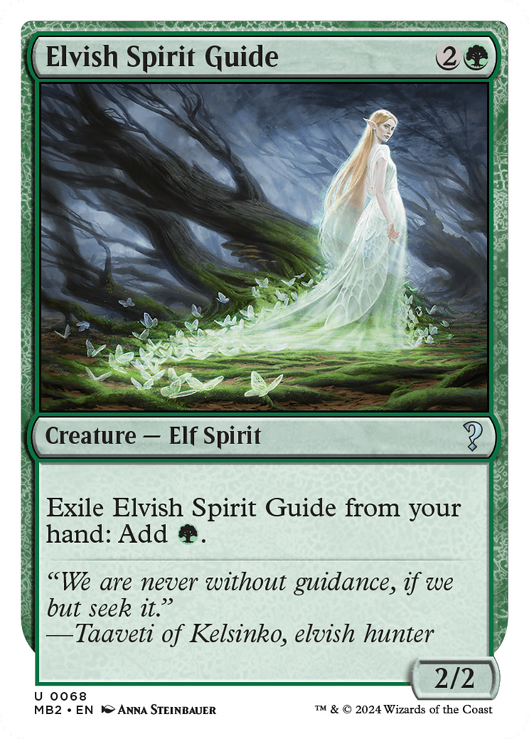 Elvish Spirit Guide (White Border) [Mystery Booster 2] | Lots Moore NSW