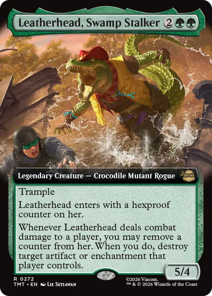 Leatherhead, Swamp Stalker (Extended Art) [Teenage Mutant Ninja Turtles] | Lots Moore NSW