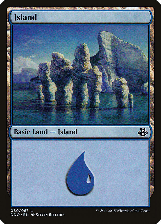 Island (60) [Duel Decks: Elspeth vs. Kiora] | Lots Moore NSW