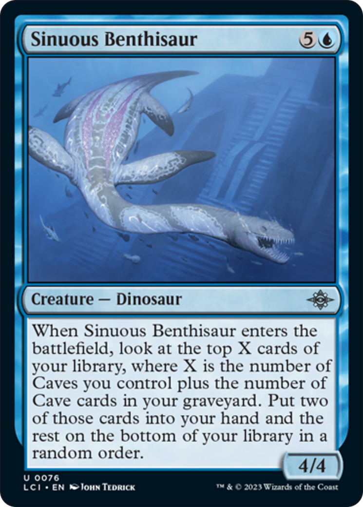 Sinuous Benthisaur [The Lost Caverns of Ixalan] | Lots Moore NSW