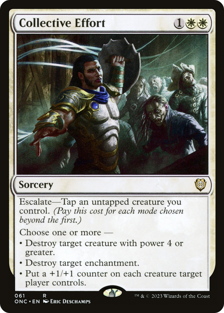 Collective Effort [Phyrexia: All Will Be One Commander] | Lots Moore NSW