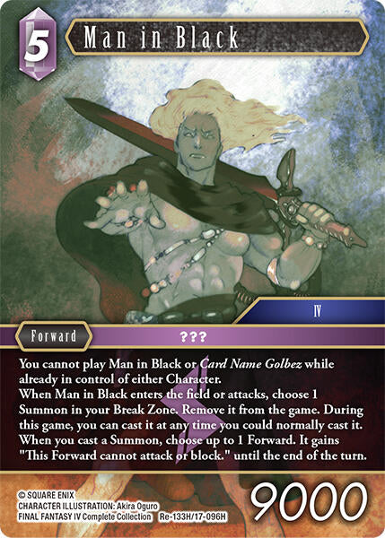 Man in Black [Legacy Collection] | Lots Moore NSW