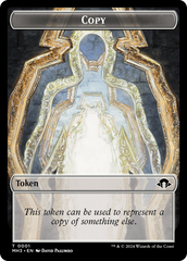 Beast (0016) (Ripple Foil) // Copy Double-Sided Token [Modern Horizons 3 Commander Tokens] | Lots Moore NSW