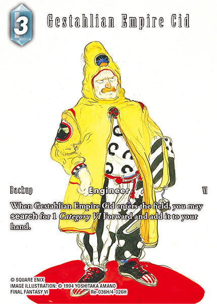 Gestahlian Empire Cid (Full Art) [Legacy Collection] | Lots Moore NSW
