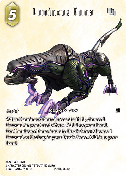 Luminous Puma (Full Art) [Legacy Collection] | Lots Moore NSW