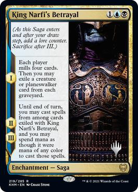 King Narfi's Betrayal (Promo Pack) [Kaldheim Promos] | Lots Moore NSW