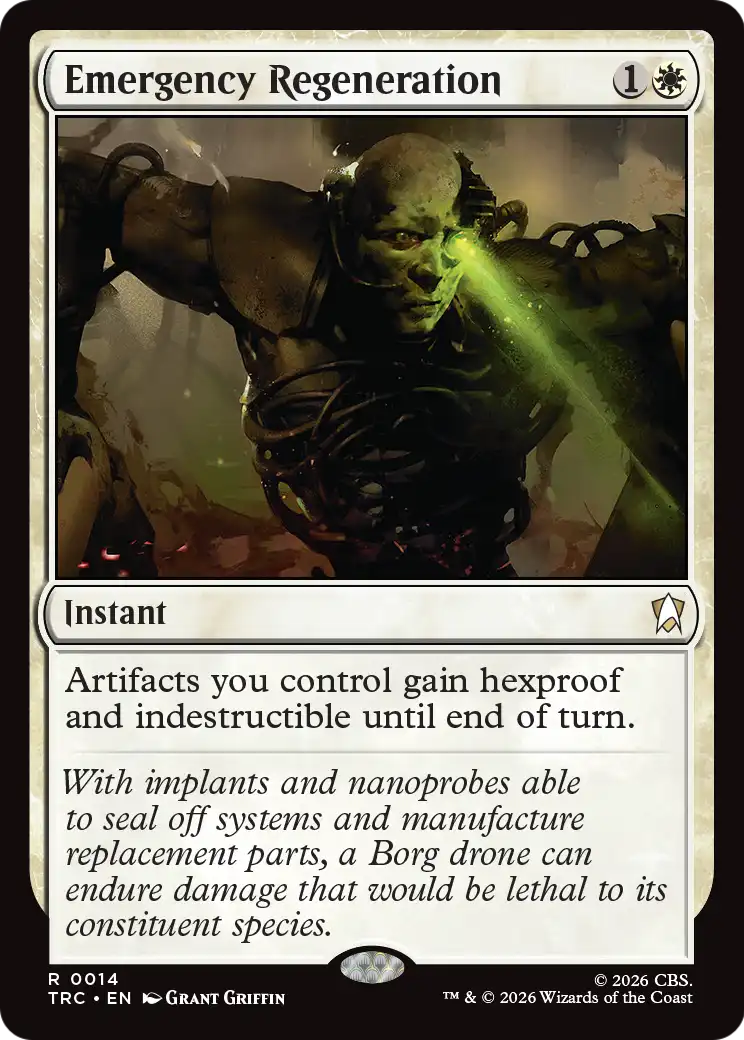 Emergency Regeneration (Surge Foil) [Star Trek Commander] | Lots Moore NSW