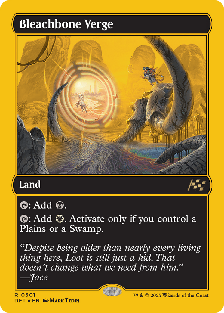 Bleachbone Verge (First-Place Foil) [Aetherdrift] | Lots Moore NSW