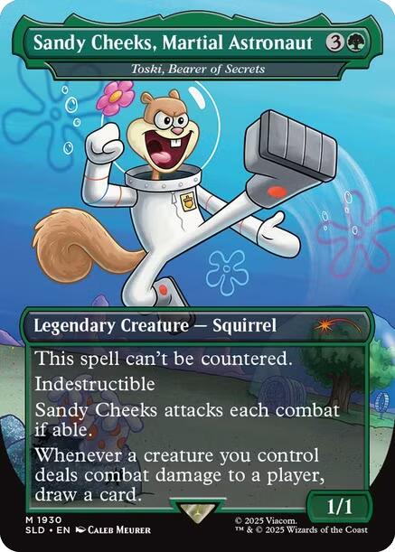 Sandy Cheeks, Martial Astronaut - Toski, Bearer of Secrets [Secret Lair Drop Series] | Lots Moore NSW