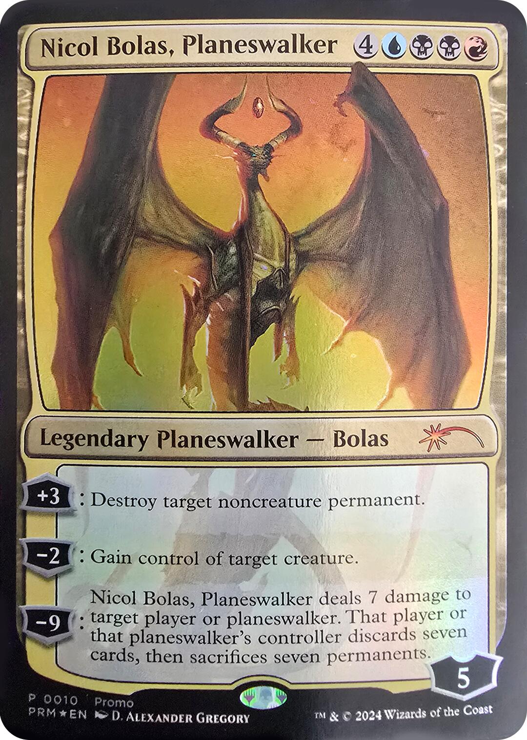 Nicol Bolas, Planeswalker [Media Promos] | Lots Moore NSW