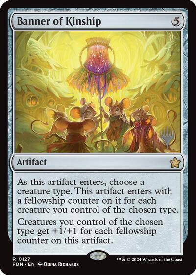 Banner of Kinship (Promo Pack) [Foundations Promos] | Lots Moore NSW