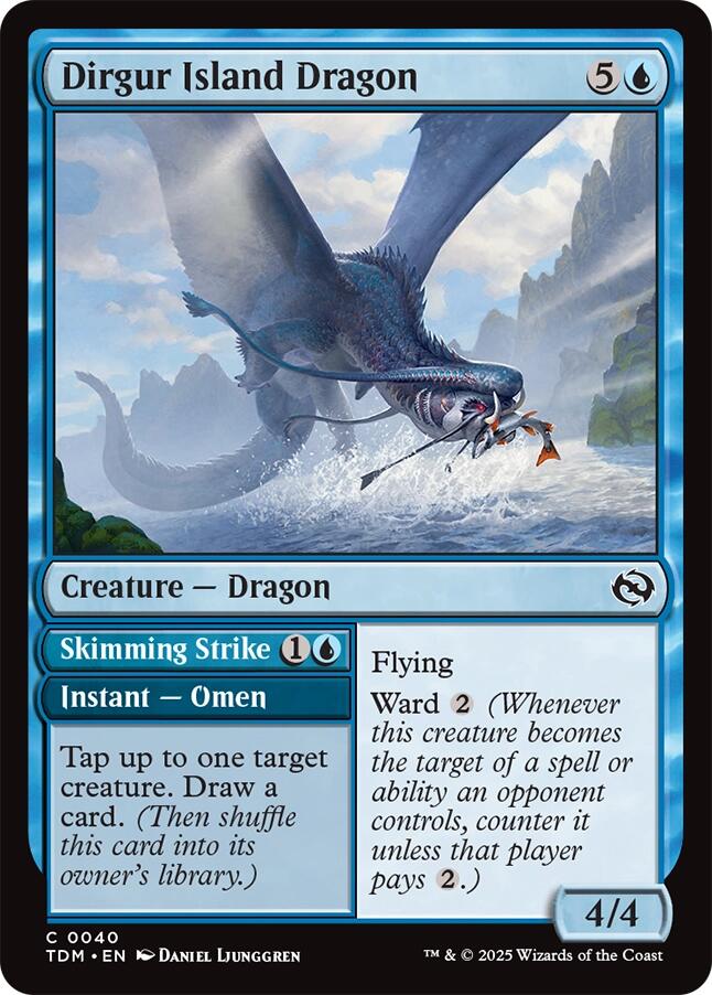 Dirgur Island Dragon [Tarkir: Dragonstorm] | Lots Moore NSW