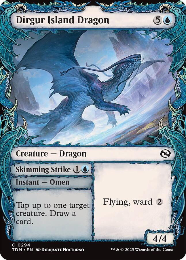 Dirgur Island Dragon (Showcase) [Tarkir: Dragonstorm] | Lots Moore NSW