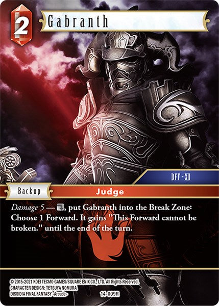 Gabranth [Opus XIV: Crystal Abyss] | Lots Moore NSW