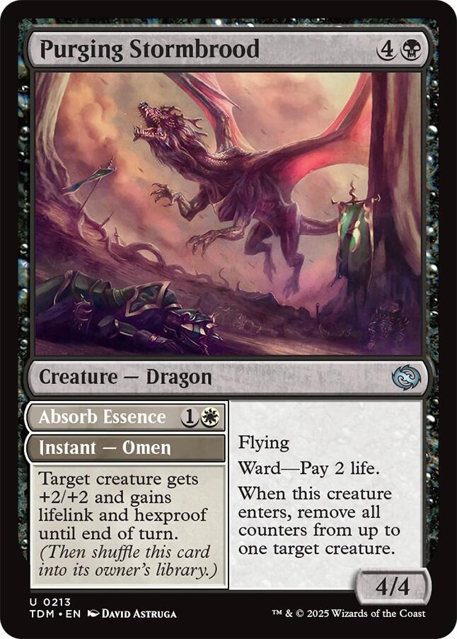 Purging Stormbrood [Tarkir: Dragonstorm] | Lots Moore NSW
