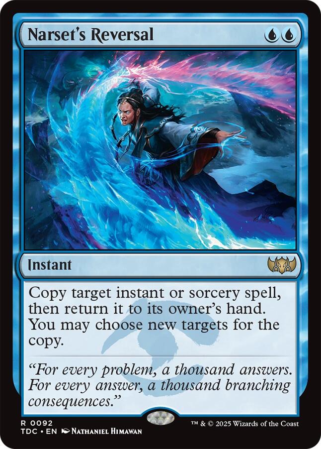 Narset's Reversal [Tarkir: Dragonstorm Commander] | Lots Moore NSW