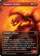 Magmatic Hellkite (Borderless) [Tarkir: Dragonstorm] | Lots Moore NSW