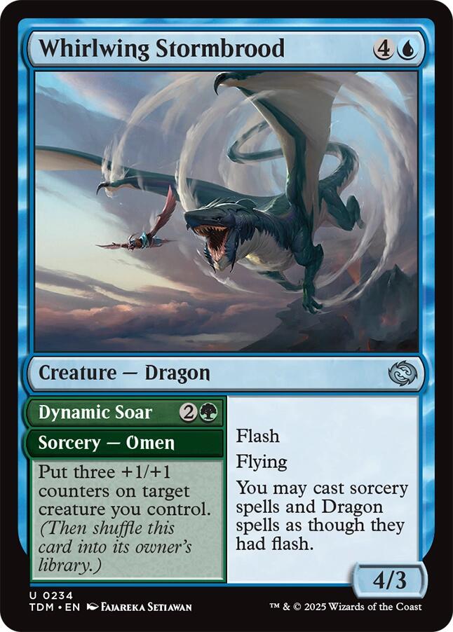 Whirlwing Stormbrood [Tarkir: Dragonstorm] | Lots Moore NSW